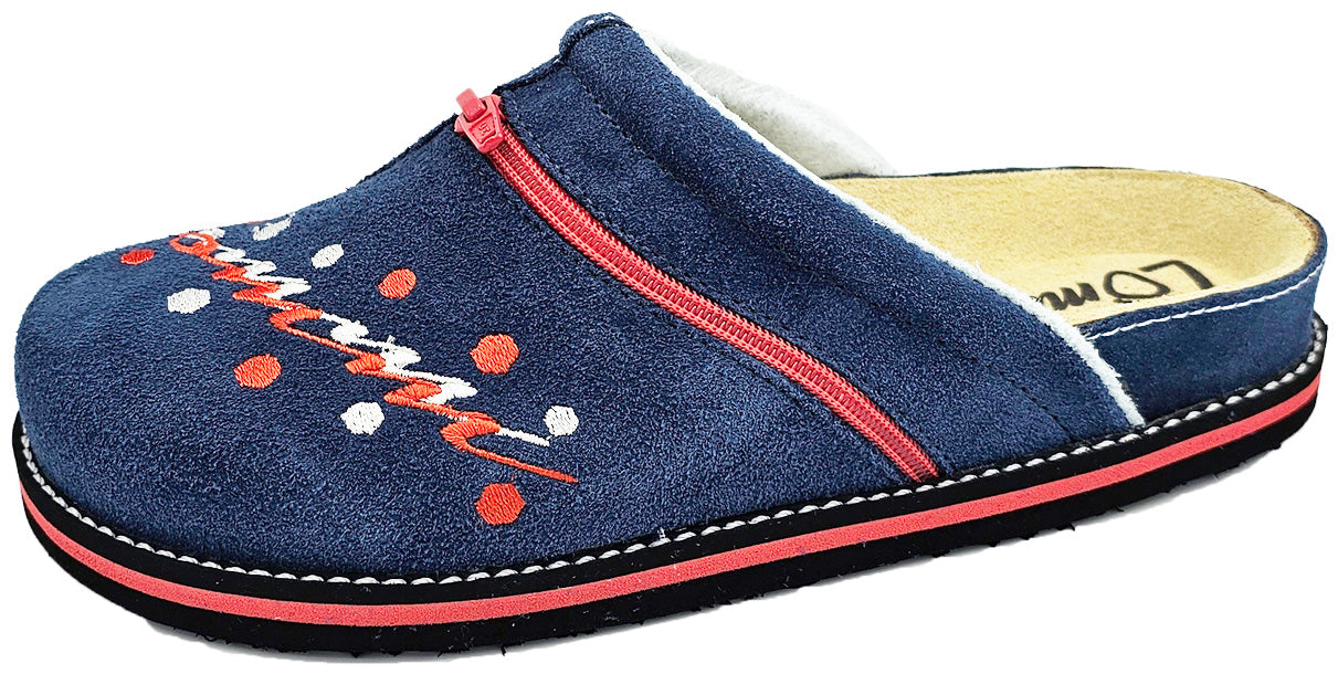 Lightware 3053 - jeans/rdeča/bela