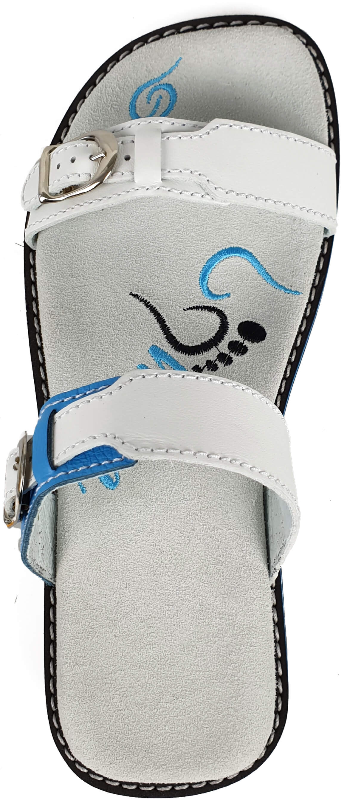 Japonke 4057 - bela/modra