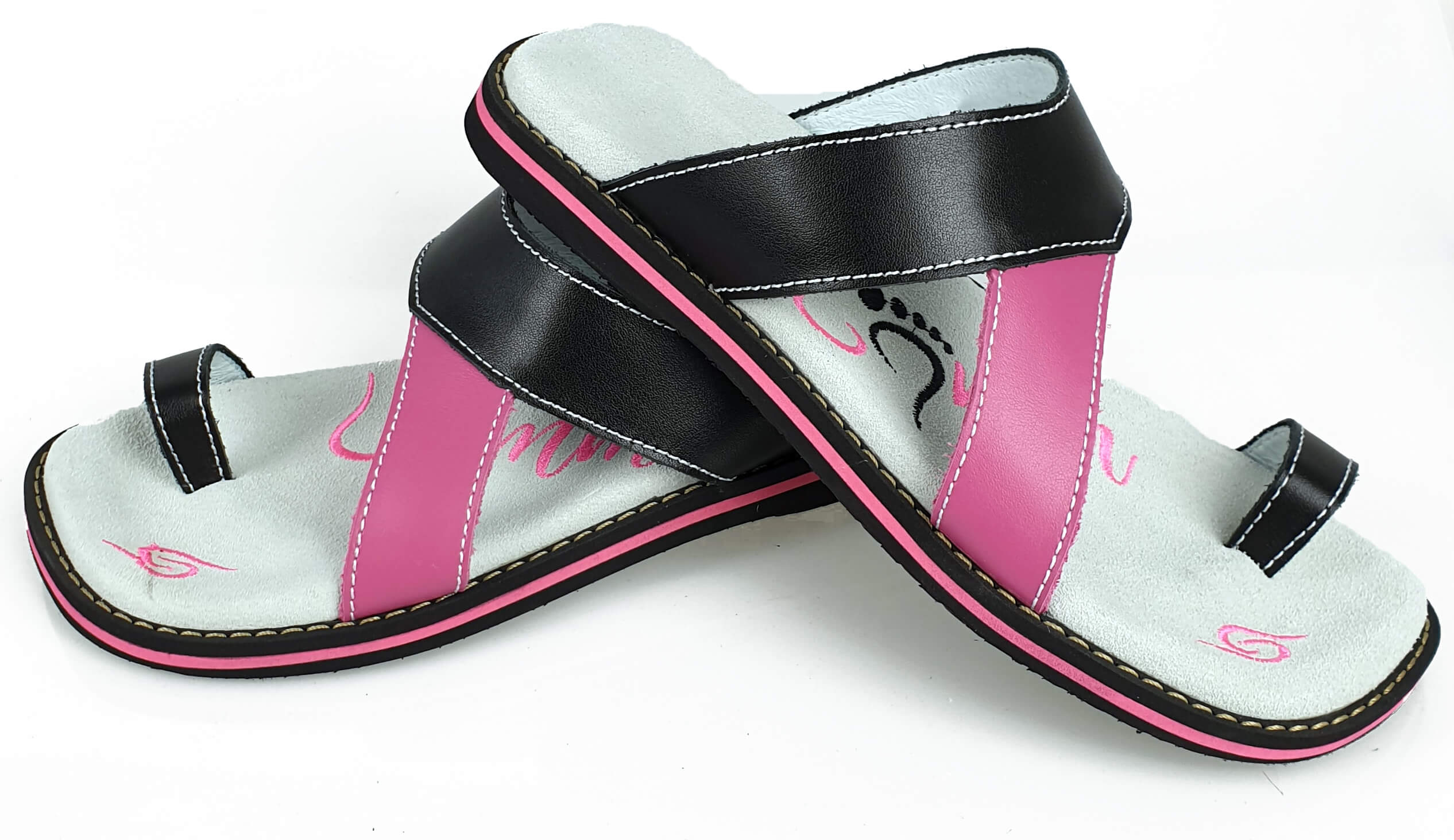 Japonke 4058 - črna/roza