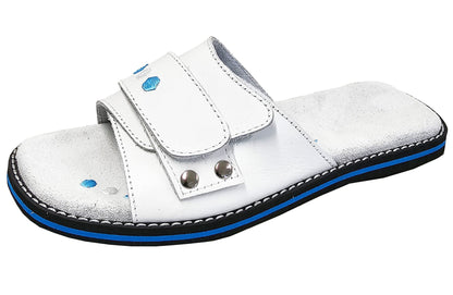Papuče 4061 - bijelo/plave - 2023 
