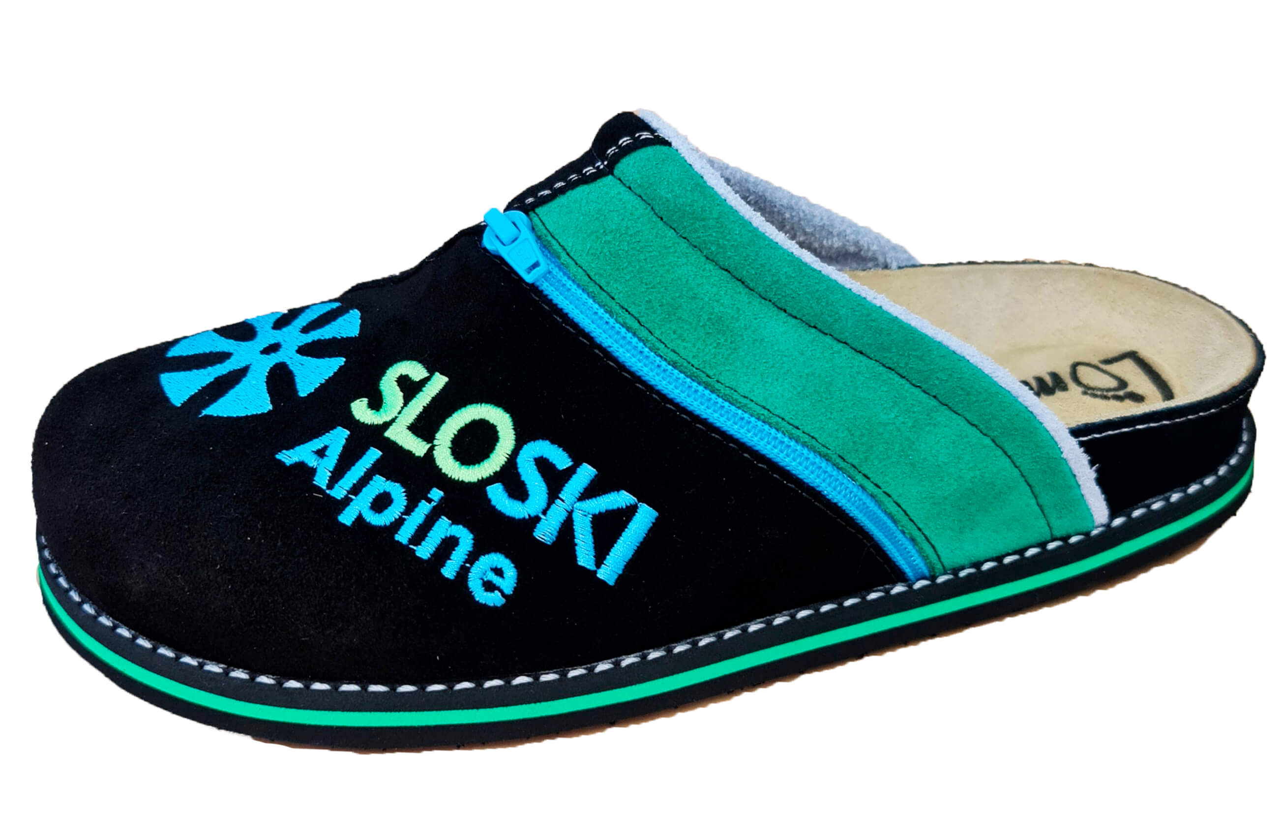 SLOSKI 3052 - črna/zelena