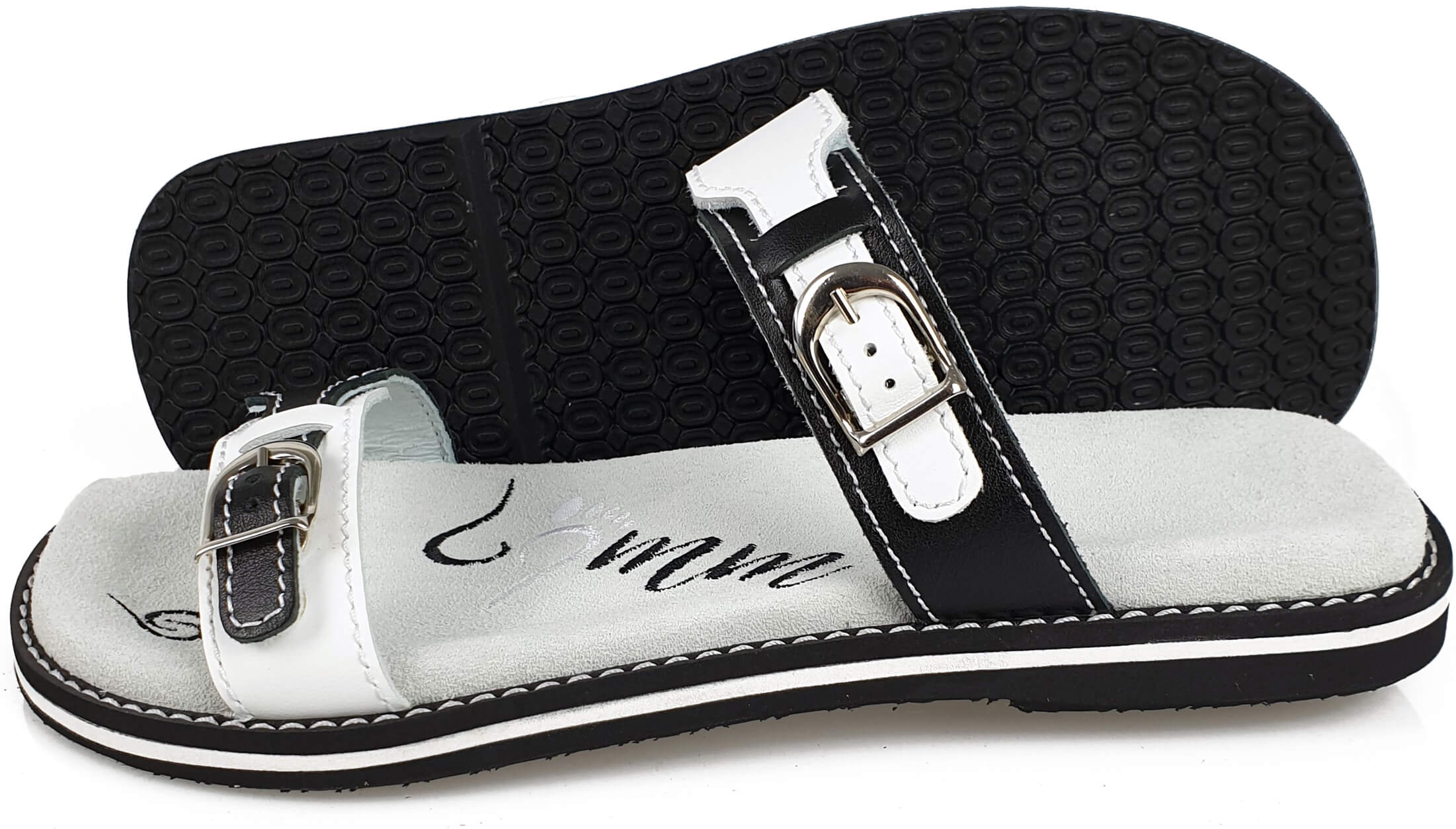 Japonke 4057 - črna/bela